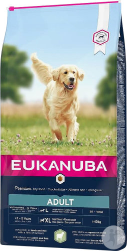 Eukanuba Chien Adulte Grandes Races Agneau Et Riz 12kg