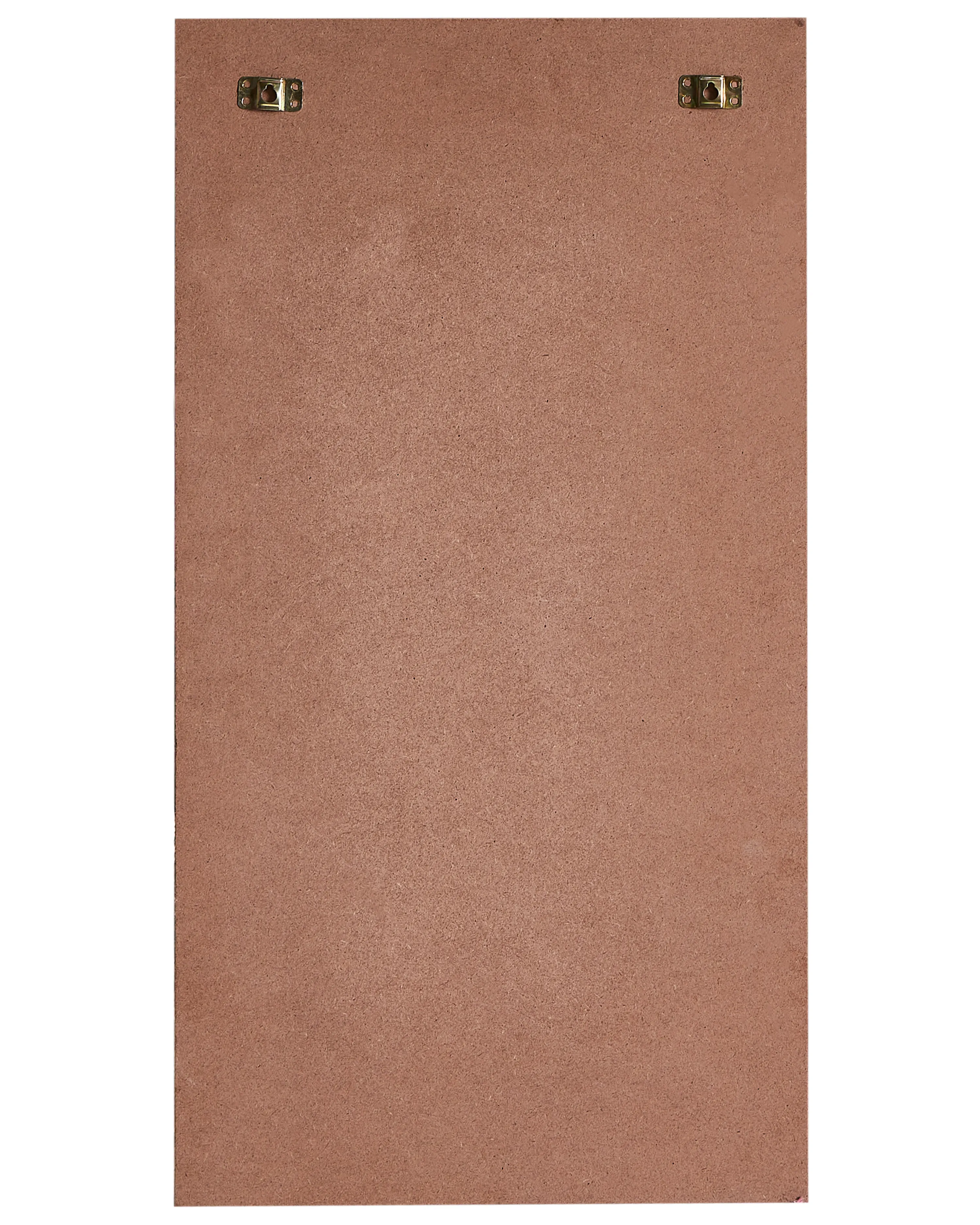 Wandspiegel CAGERI 41 cm 75 cm Katoen Roze
