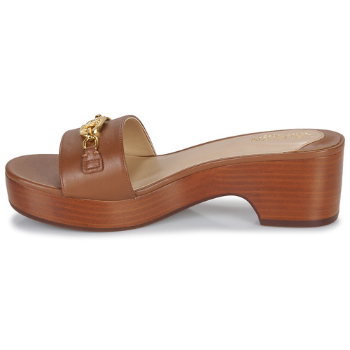 Lauren Ralph Lauren - ROXANNE-SANDALS-FLAT SANDAL Cognac