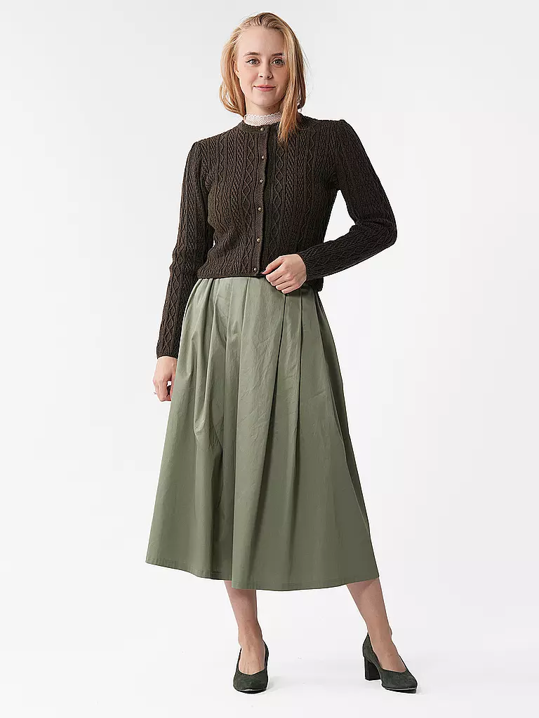 GOTTSEIDANK Trachten Strickjacke SOPHIA olive