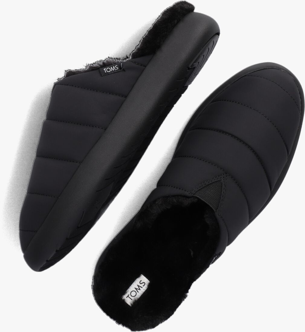 TOMS zwarte toms pantoffels alpargata mallow mule