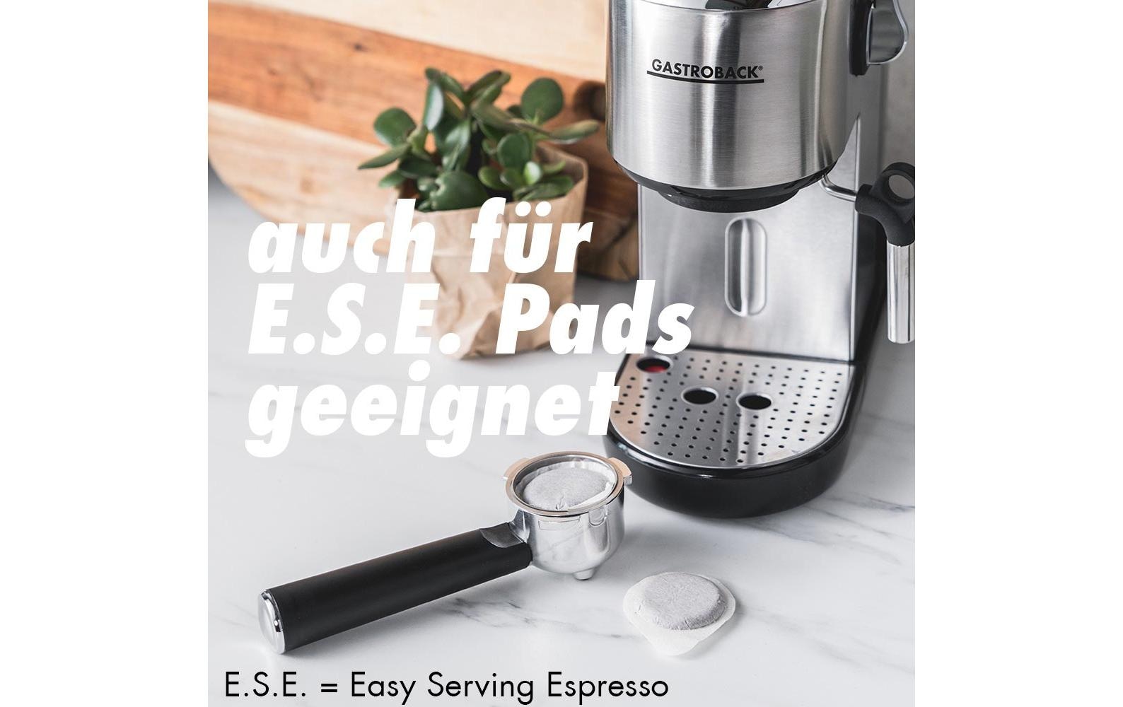 Gastroback Espressomaschine »42716 Design Espresso Piccolo«