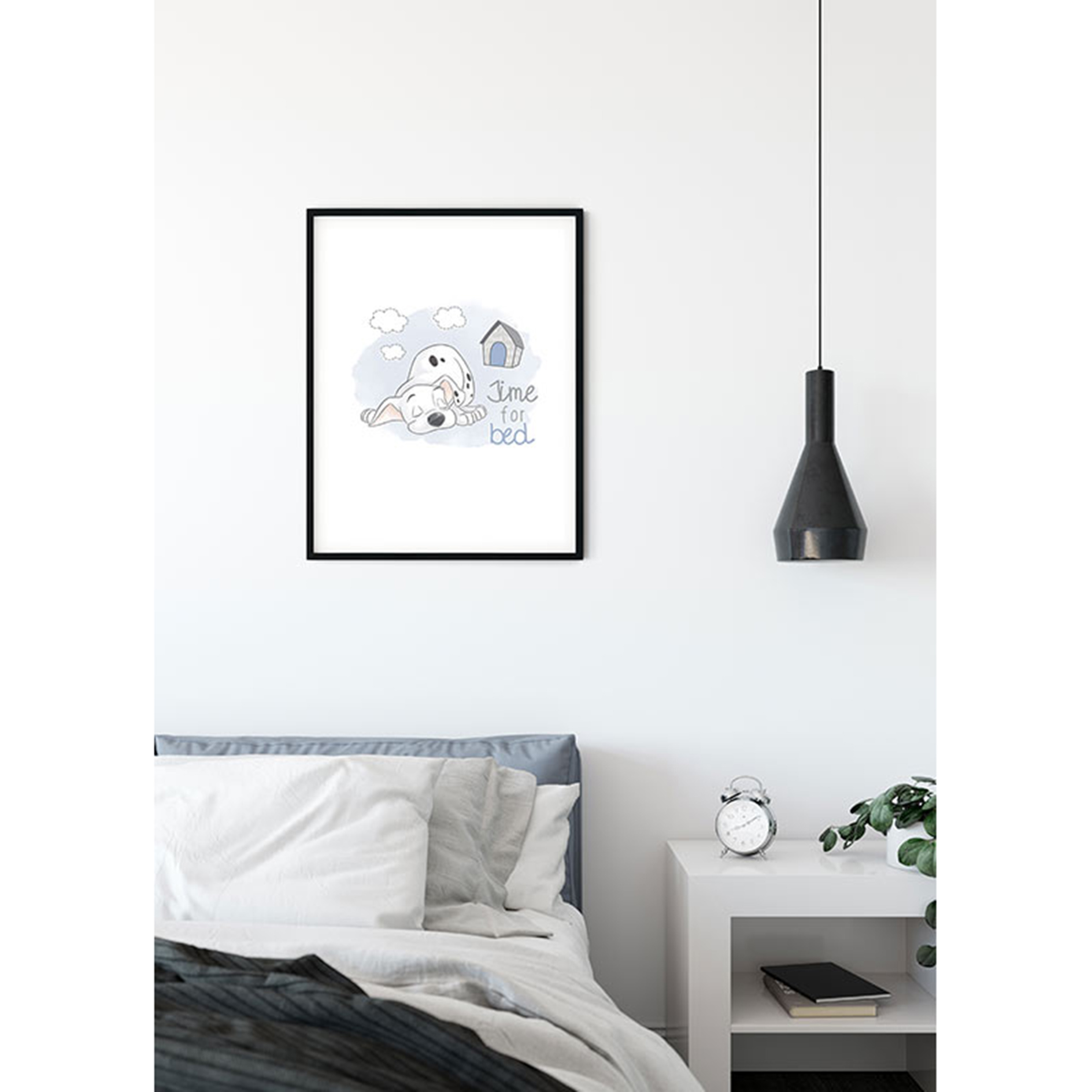 Wandbild 101 DALMATINER BEDTIME - 50x70 cm