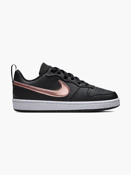 Nike COURT BOROUGH LOW RC SE GS Sneaker Schwarz