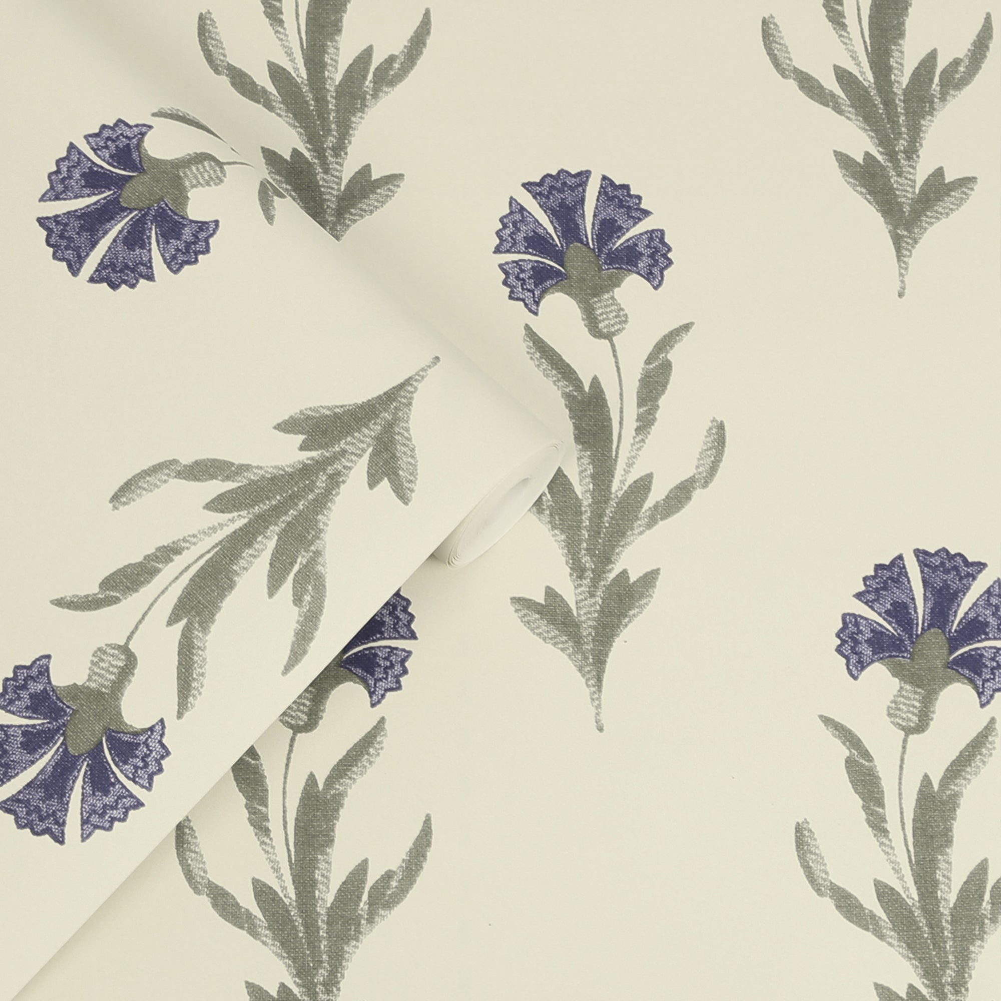 Laura Ashley Dandelion Behang - Bloemen - 10mx52cm - Paars