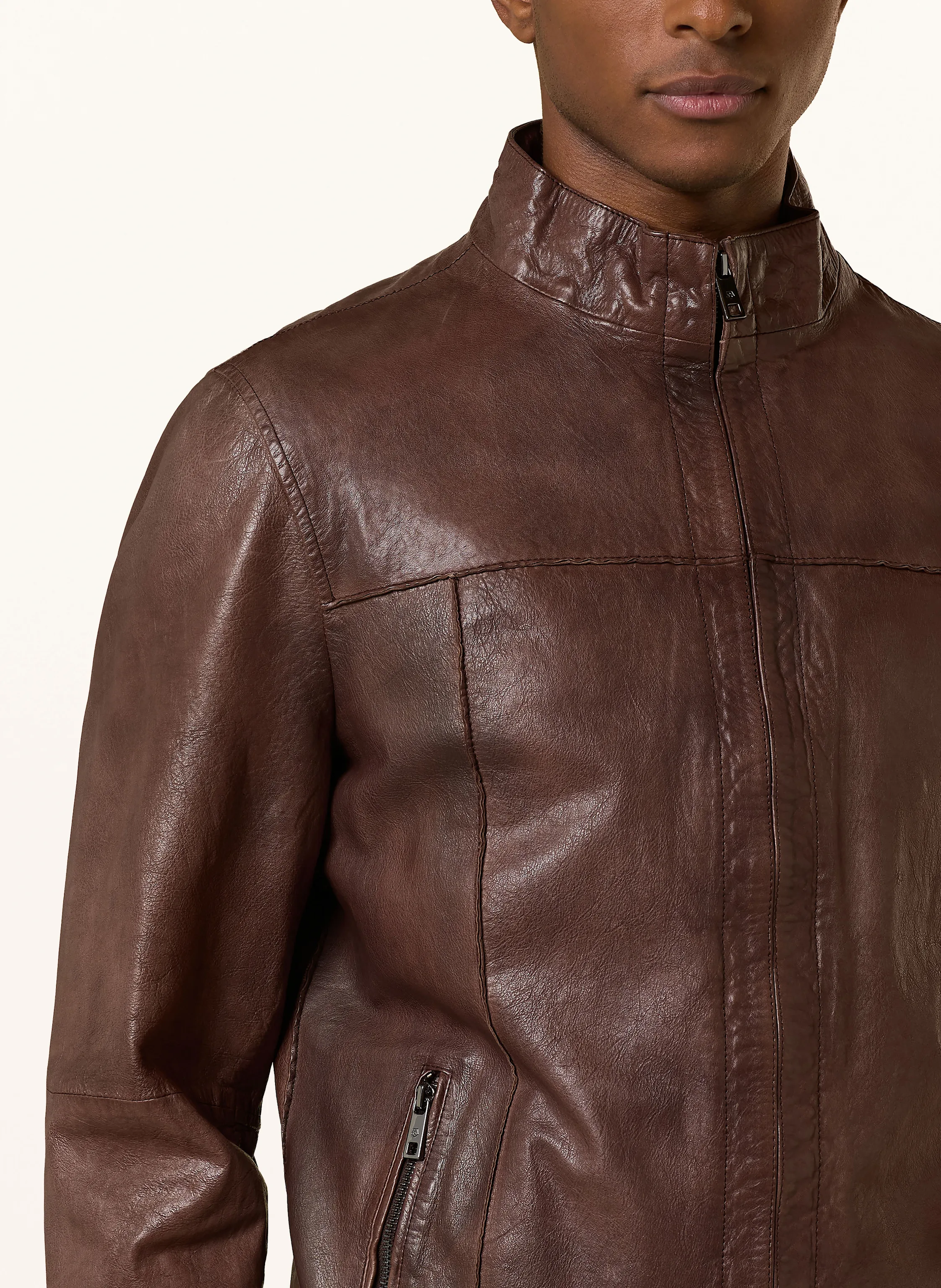 MILESTONE Lederjacke MSSULLIVAN