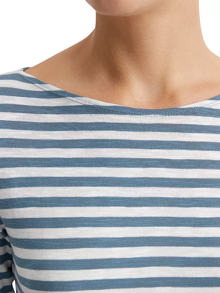 MARC O'POLO Langarmshirt  blau