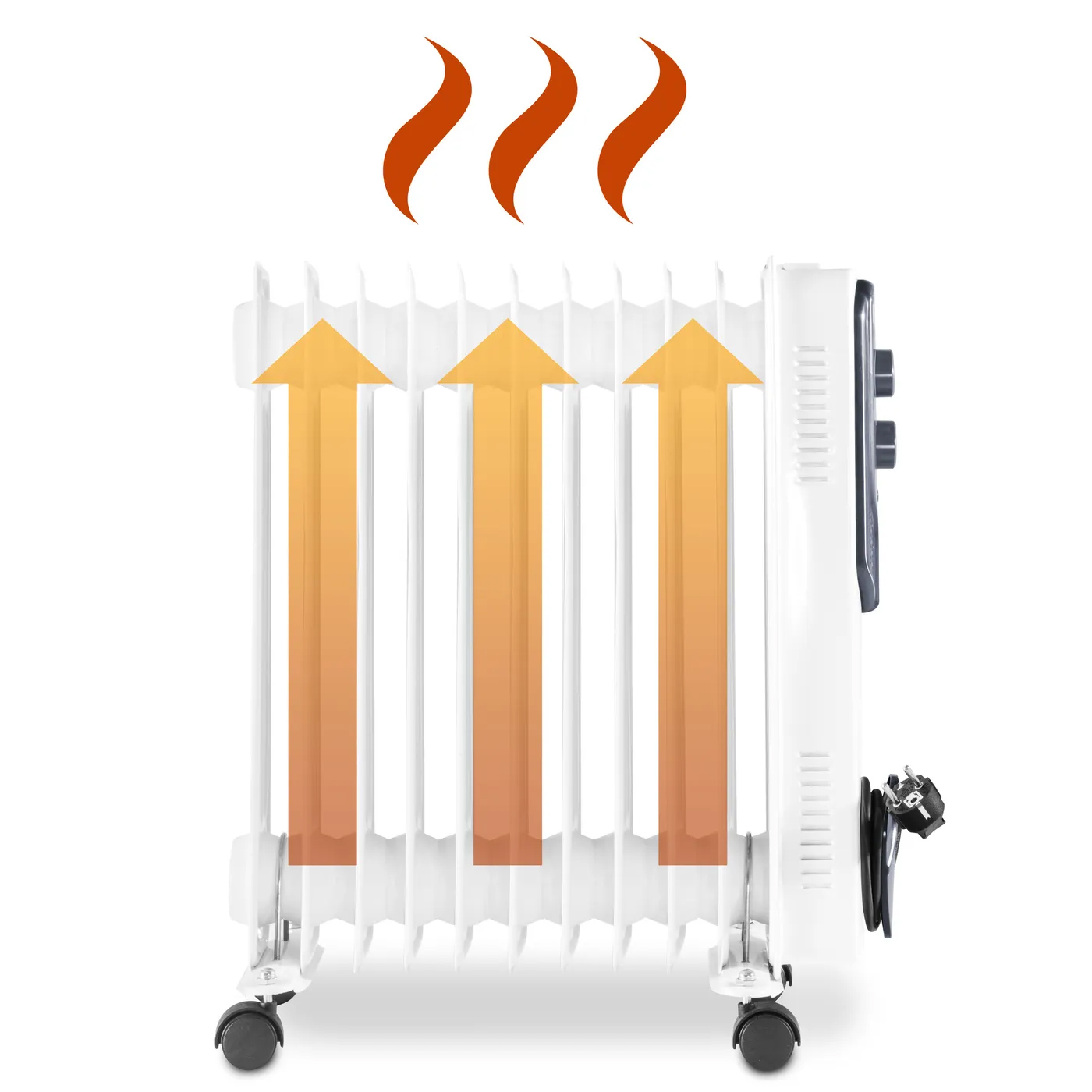 Trotec TRH 21 E olieradiator met thermostaat