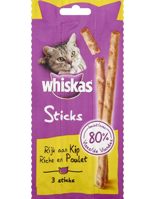 Whiskas Catsticks 3 stuks - Kattensnack