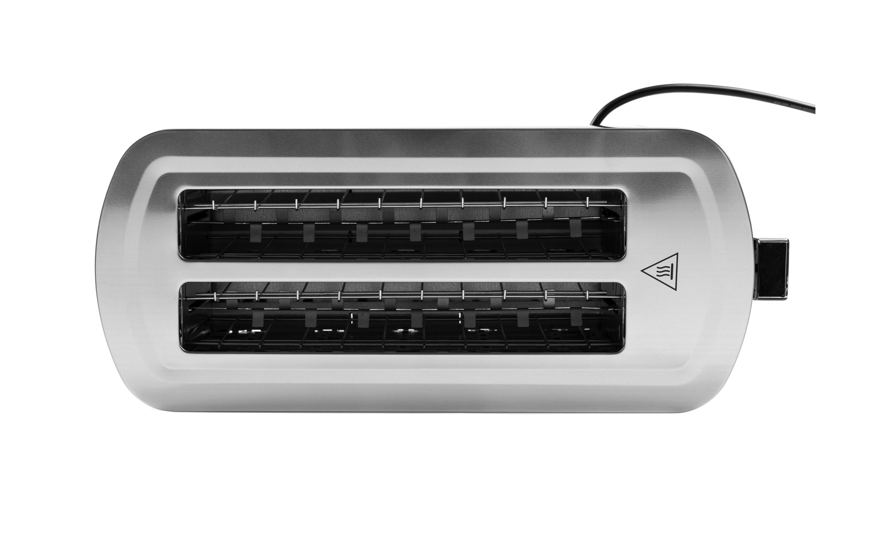 Toaster Doppellangschlitz ArrostoGleichzeitiges Rösten von bis zu 4 Toastscheiben