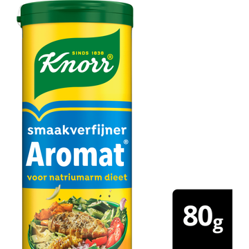 Knorr Aromat Smaakverfijner Natriumarm 80 g