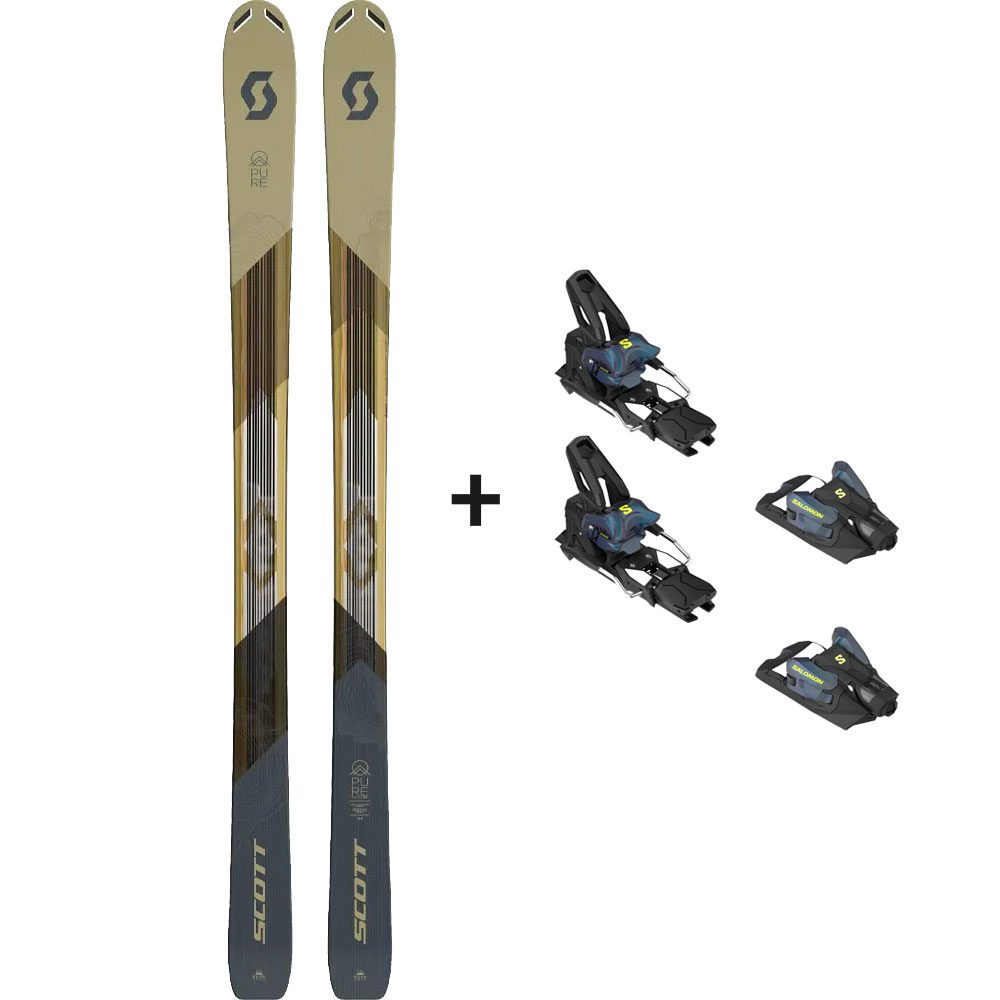 Scott Pure Mission 98 Ti 23/24 Freeski inkl. Strive 14 GripWalk Bindung
