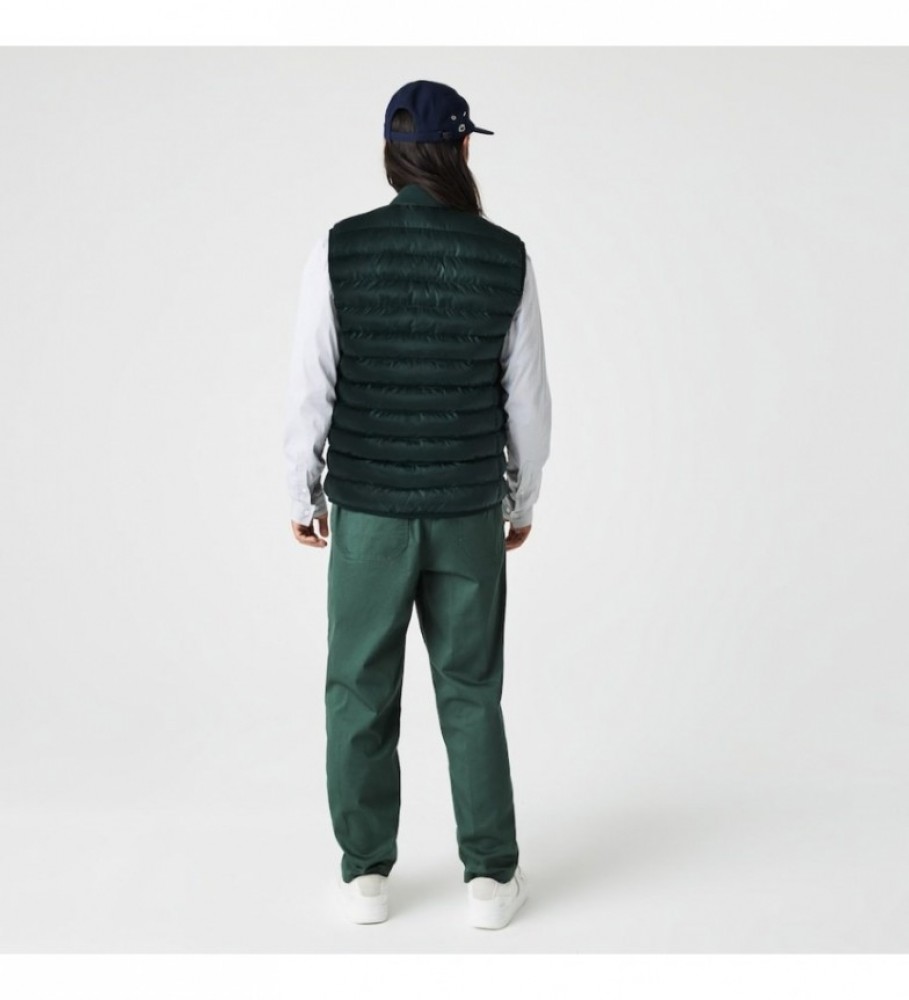Colete acolchoado Lacoste verde