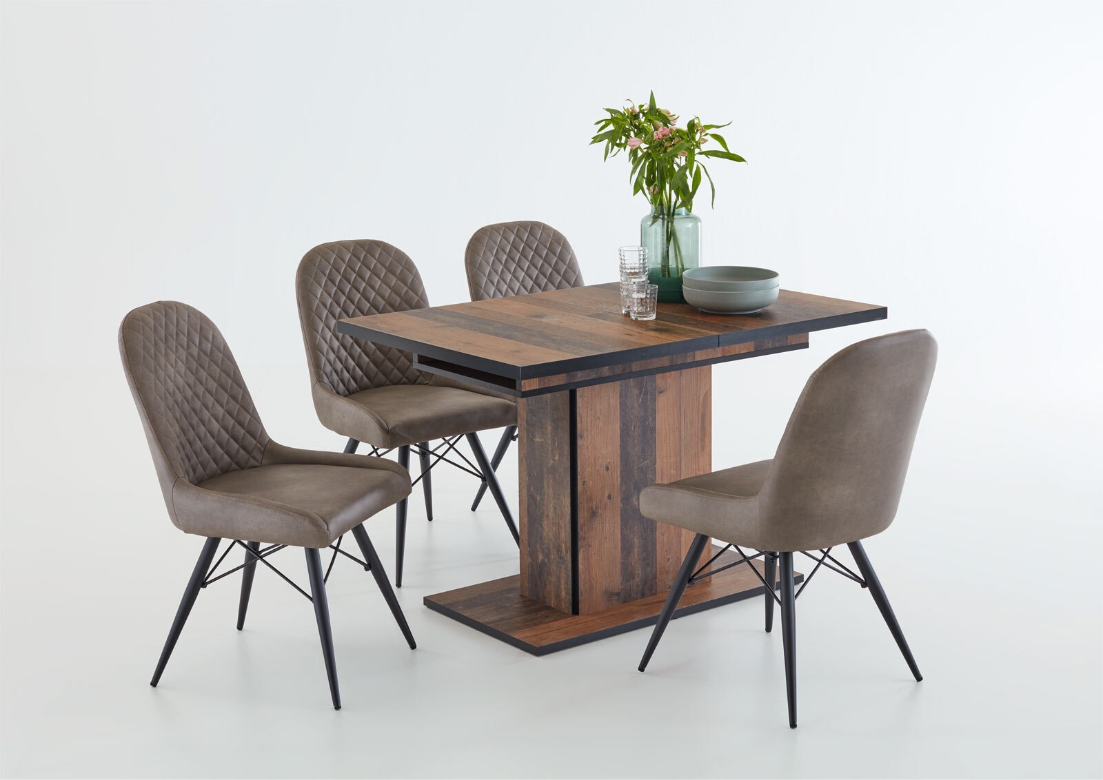 Tisch Ariana Oldwood Schwarz