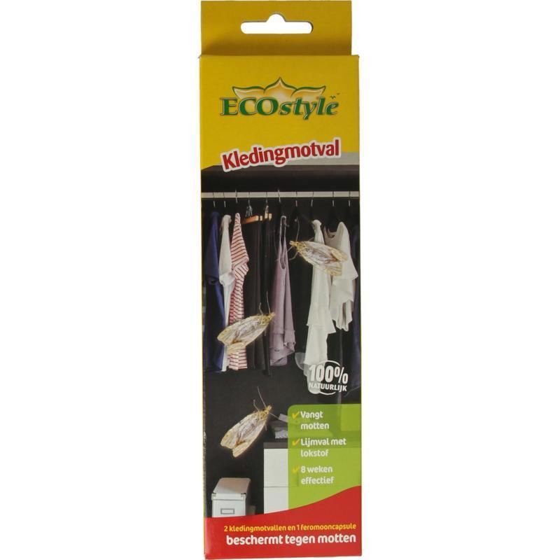 ecostyle Kledingmotval 2 Stuks
