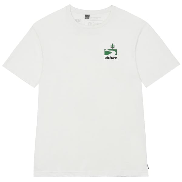 T-shirt randonnée PICTURE COLISPI WHITE