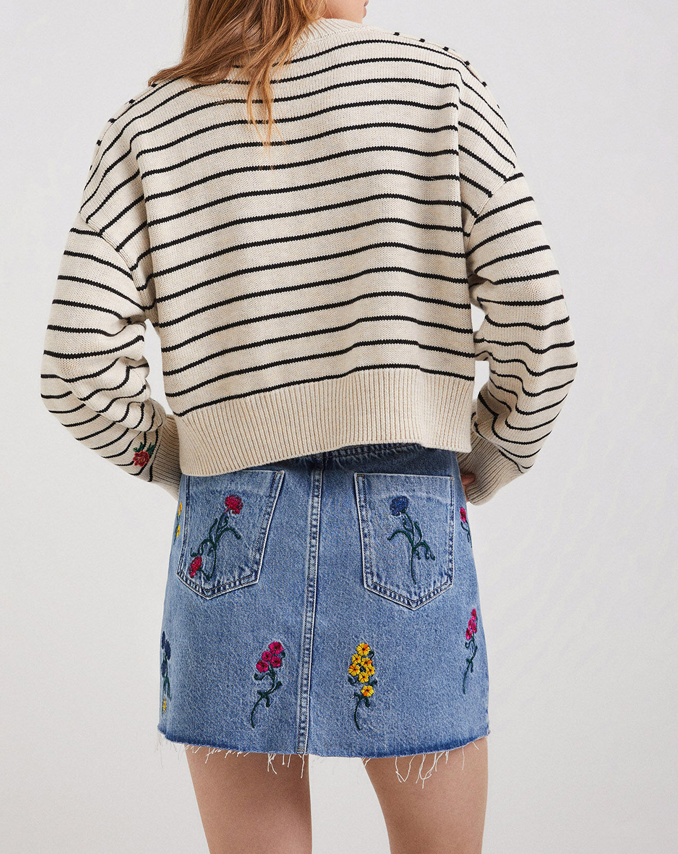 Desigual Pullover Leana écru