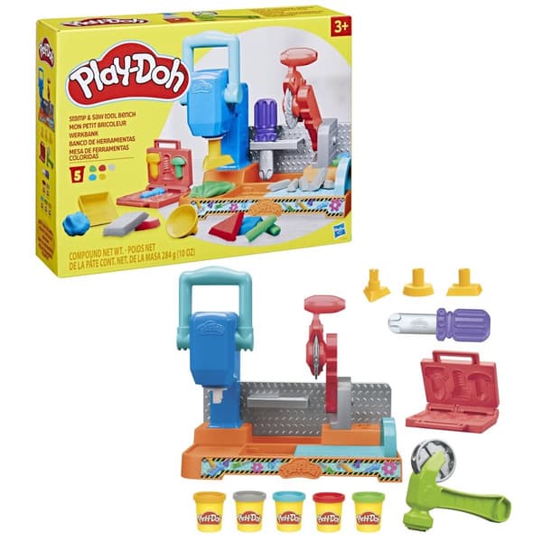 Play-Doh Playset Stamp`n Tool Bench