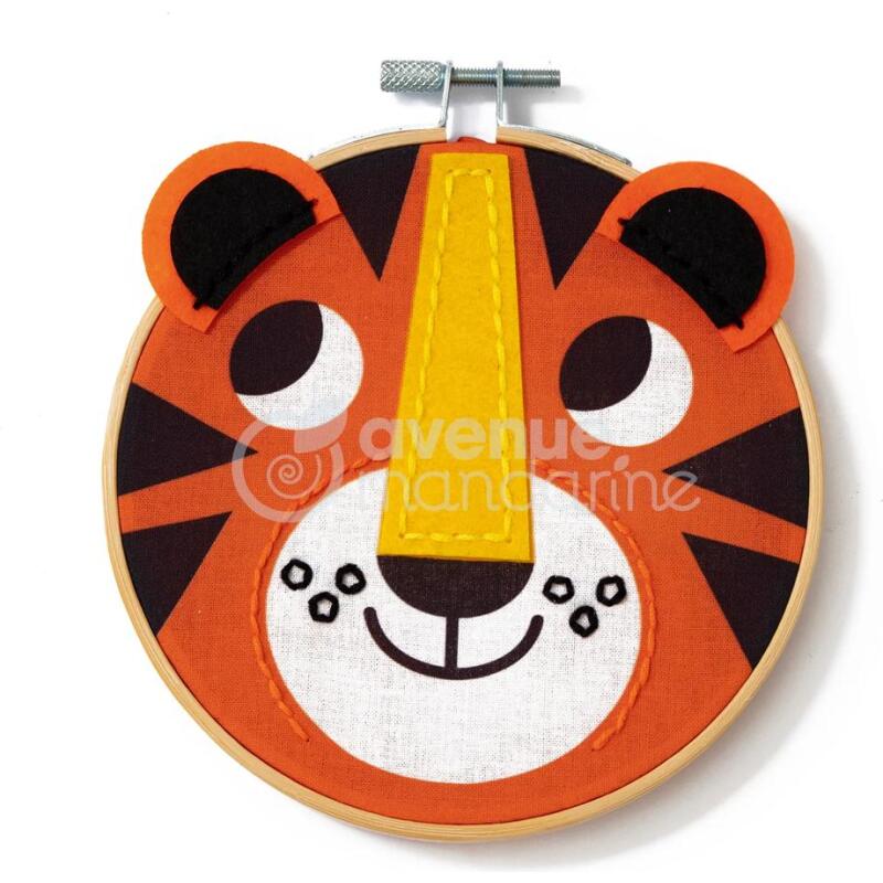 Pix Gallery, Tambourin Tigre - Orange