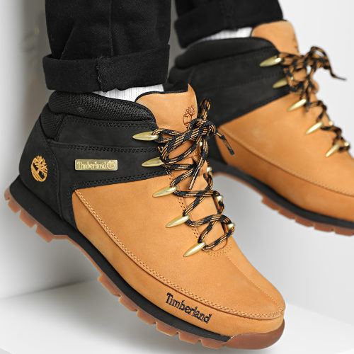 Boots Euro Sprint Mid Hiker A1NHJ Wheat Nubuck Black