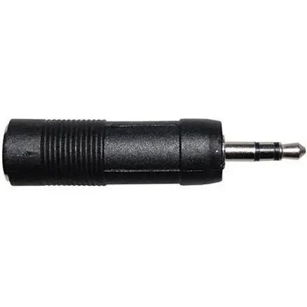 Câble et Connectique Diffusion Adaptateur Jack 6.35mm femelle Jack 3.5mm mâle