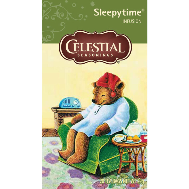 Celestial Seasonings Sleepytime tea infusion