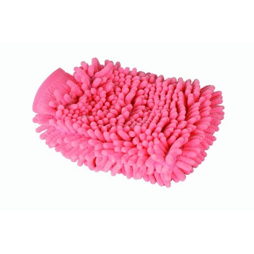 Pano de microfibra rosa para cavalos
