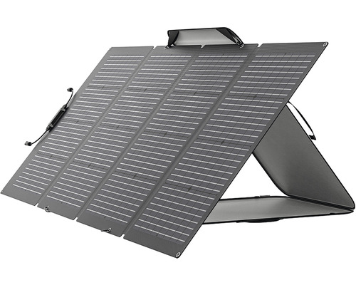 EcoFlow Bifaciaal Zonnepaneel 220W (155W) met MC-4 connector inclusief draagtas