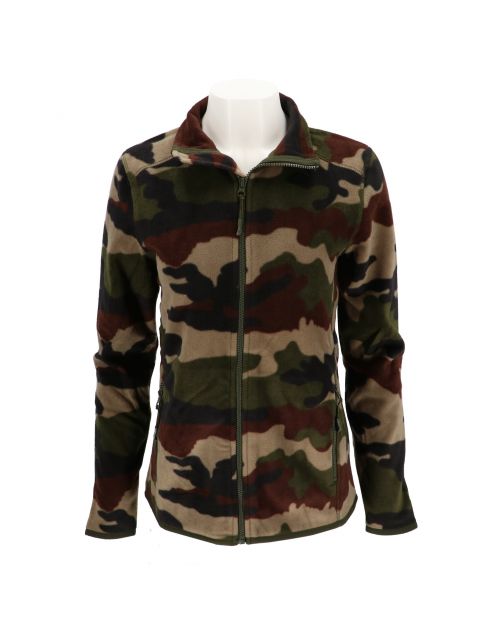 Ardy's Fleece Vest Dames Camouflage - Vrijetijdskleding