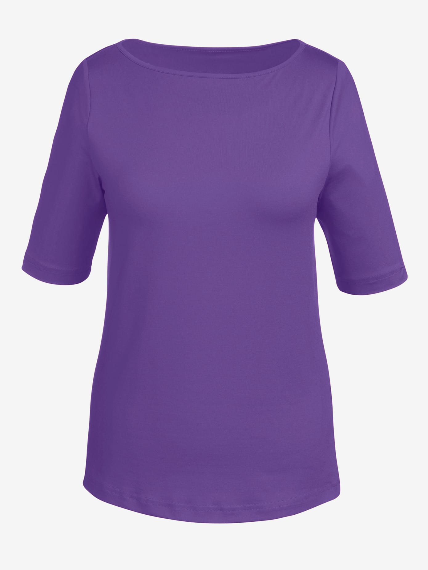 T-shirt encolure en u féminine