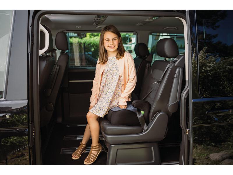 Osann Sitzerhöhung Junior i-Size Nero Kindersitzerhöhung für bequeme Fahrt im Auto