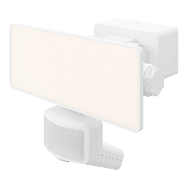 Projecteur LED à détection Davern 2000lm 20W IP65 GoodHome blanc