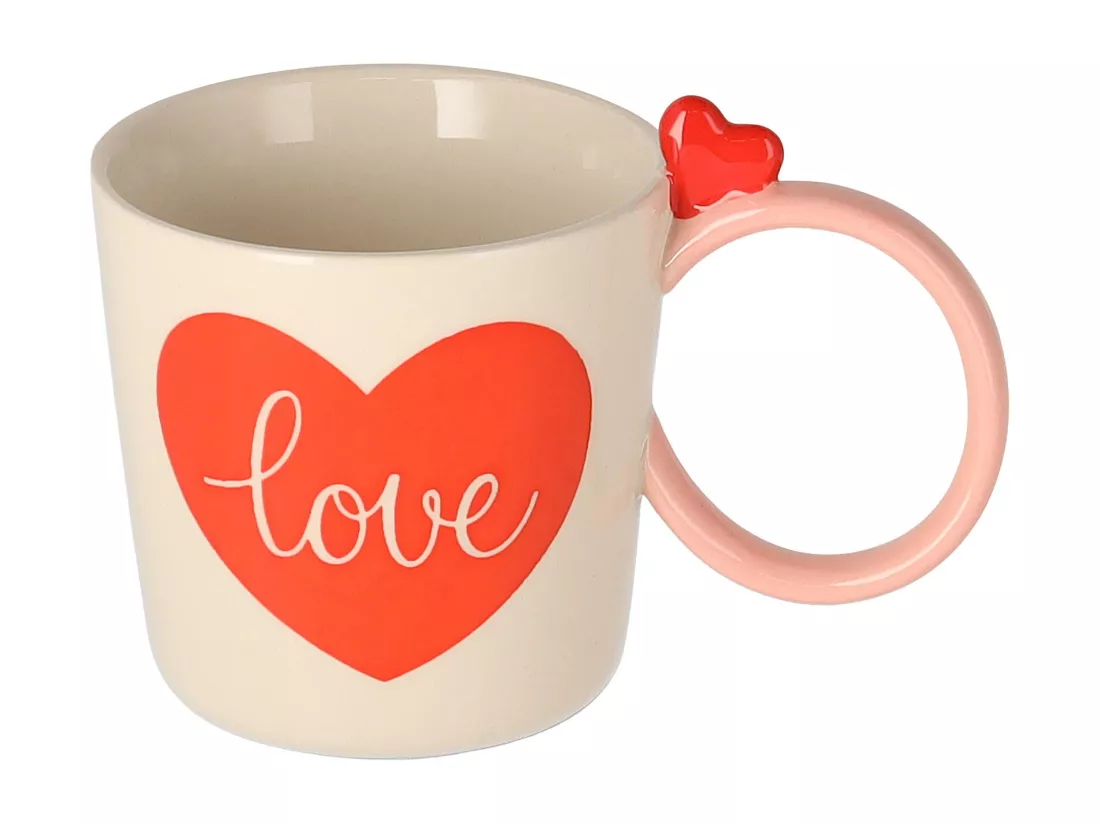 Tasse Valentini Moyen Multicolore 10 x 9.5 x 15