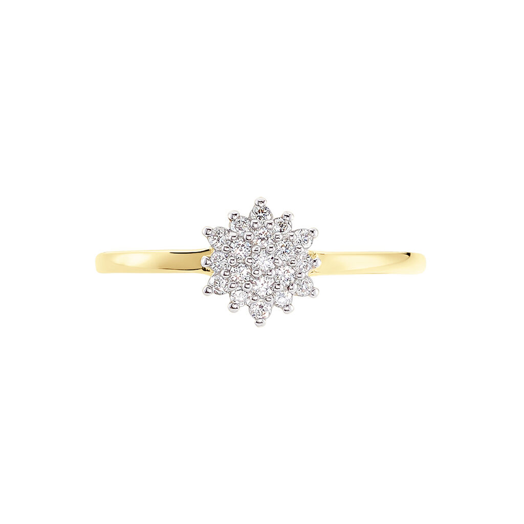 Bague Caliopee Or Jaune Diamant