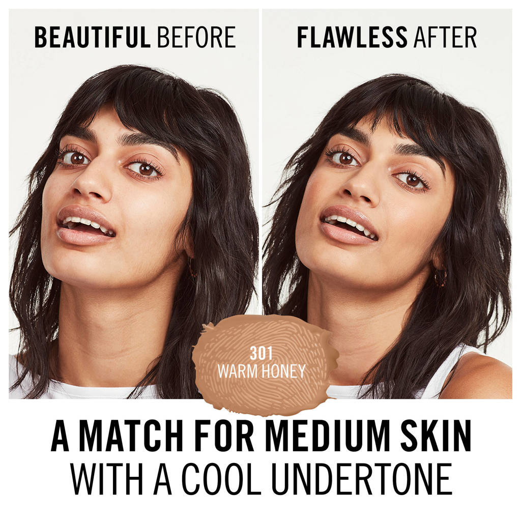 TopperMatch Perfection foundation -Warm Honey 301