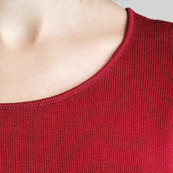 Bambus Sweater rot