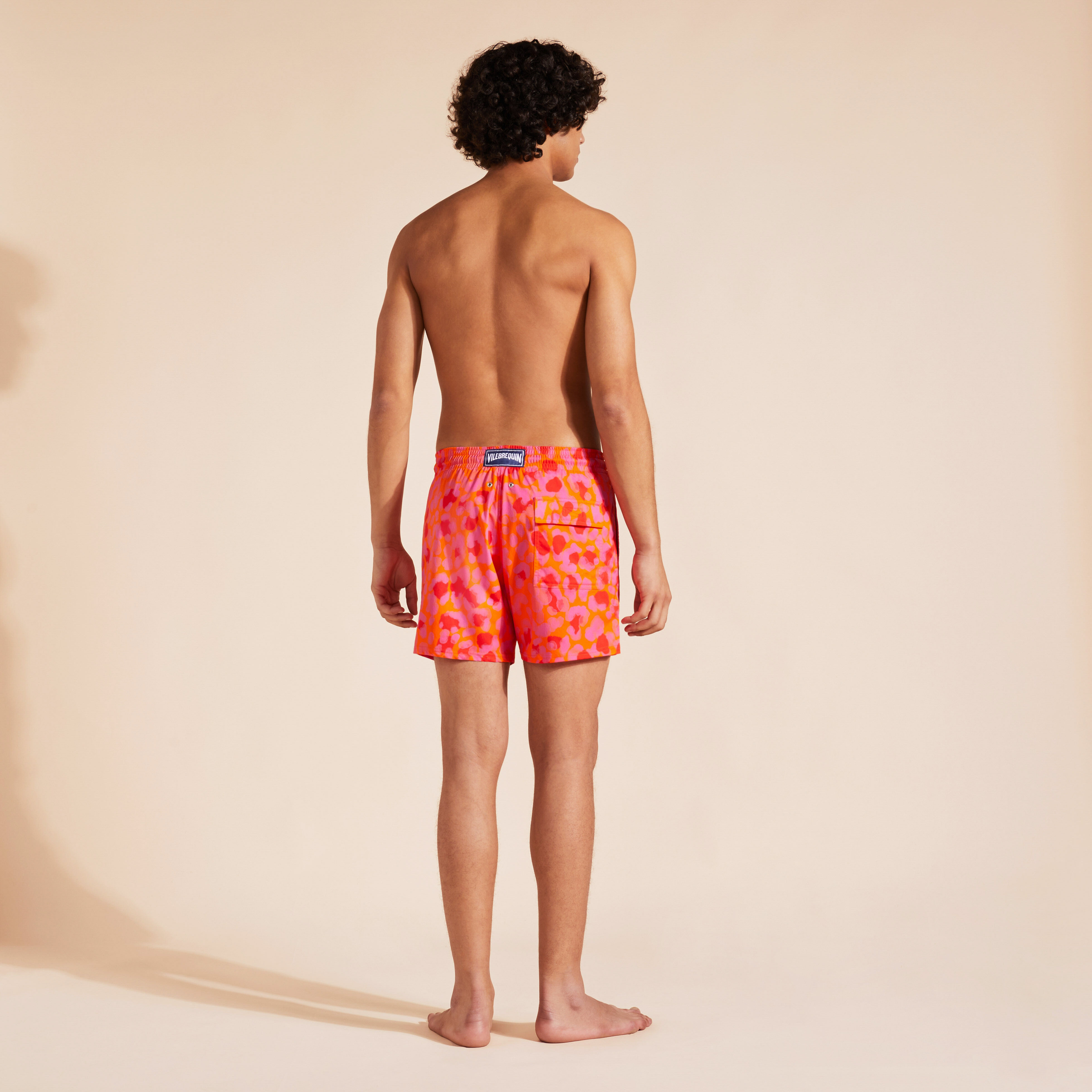 New Leopard Look  Men Swimwear