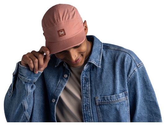 Casquette Unisexe Buff 5 Panel Explore Rose