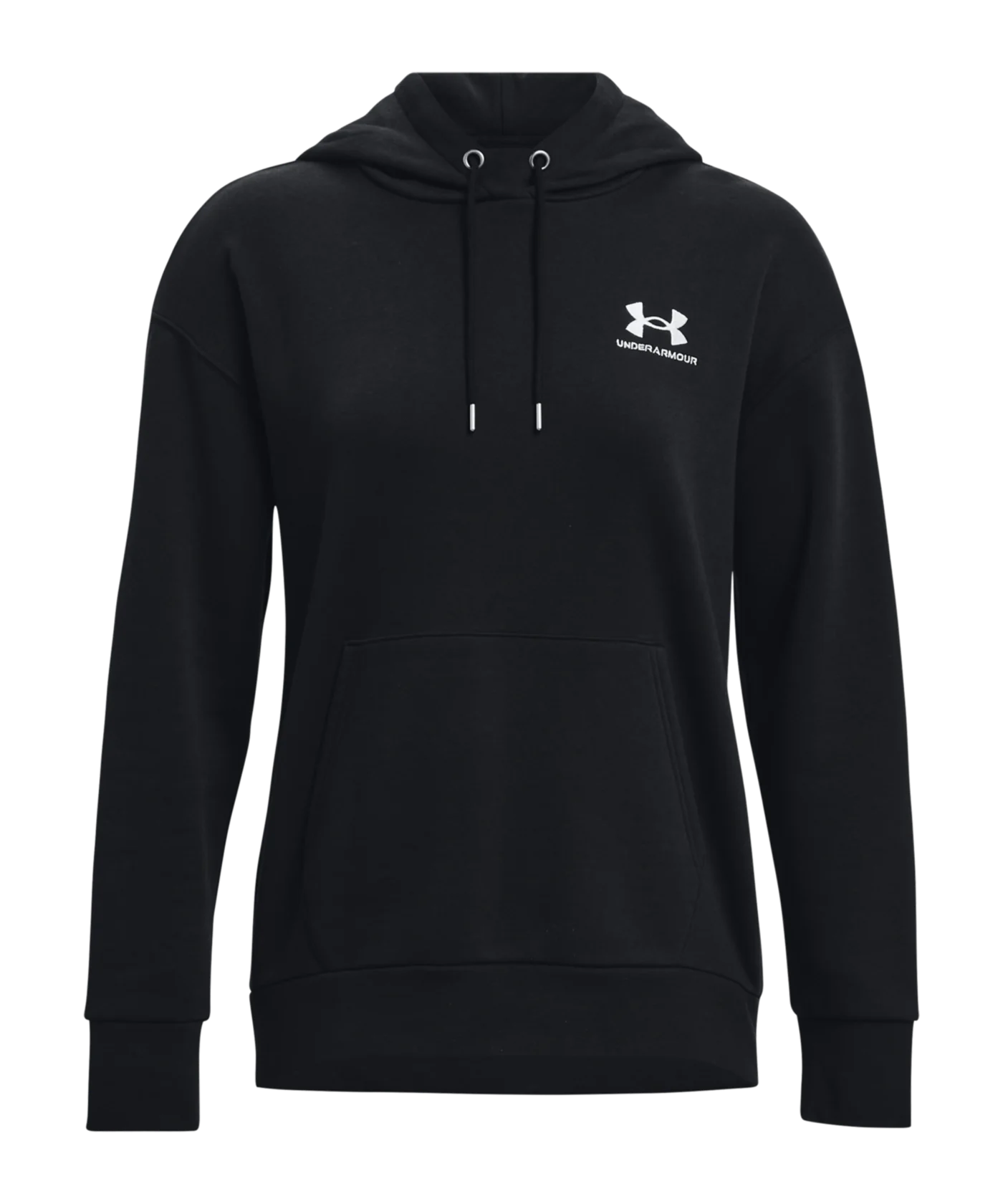 Under Armour Ess Fleece Hoody Damen Schwarz F001