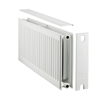 Haceka paneelradiator Imago Duo wit 935 Watt 60x60 cm