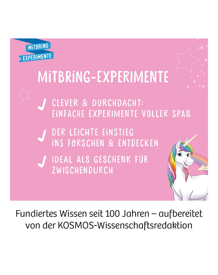 Mitbring-Experimente KRISTALL-EINHÖRNER