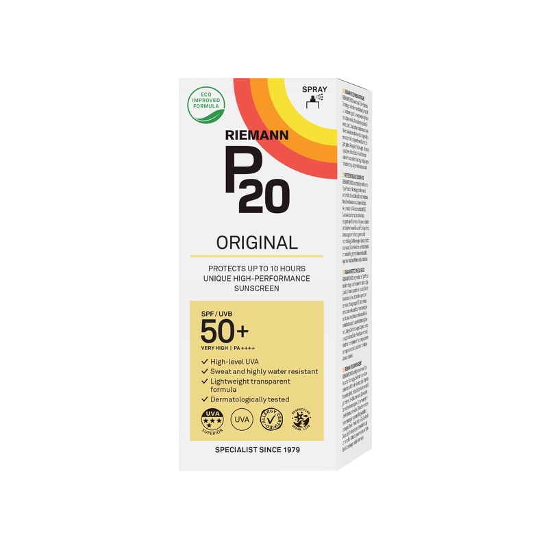 P20 Riemann Original Sun Protecting Spray SPF 50+ 200 ml