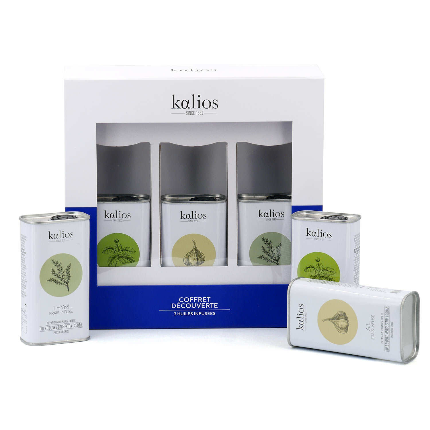 Coffret découverte 3 huiles infusées