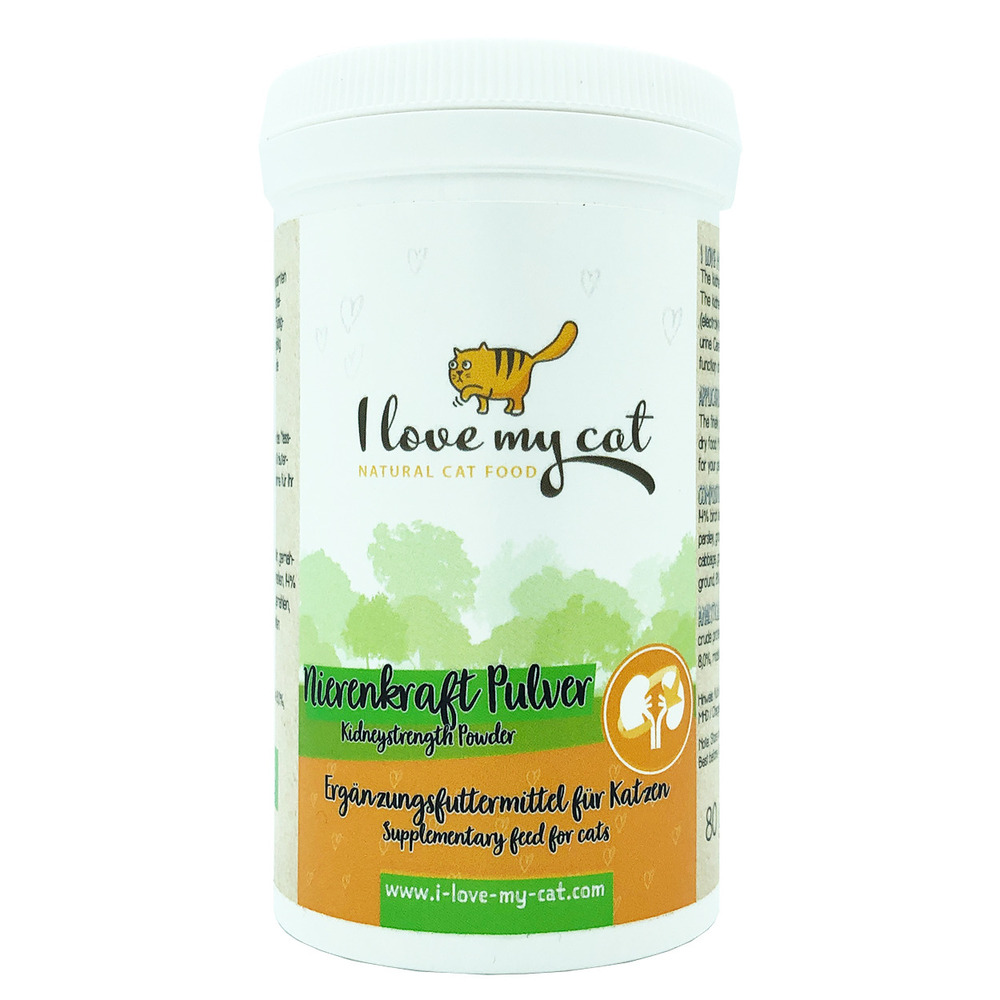 Poudre de puissance rénale pour chats - 80g