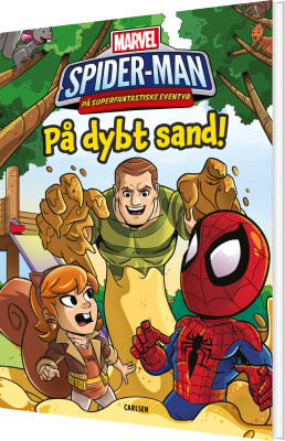 Spider-Man På Superfantastiske Eventyr - På Dybt Sand - Märvel - Bog