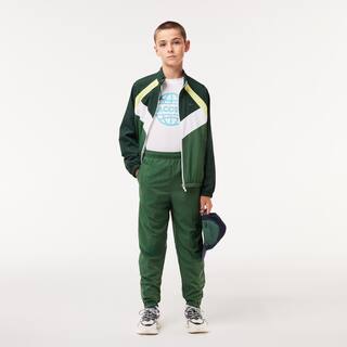 Pantalon de survêtement color-block Survetements - Vert - Lacoste - Enfant