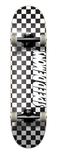 Speed Demons Checkers Soft Top Komplet Skateboard - Børn Skateboards