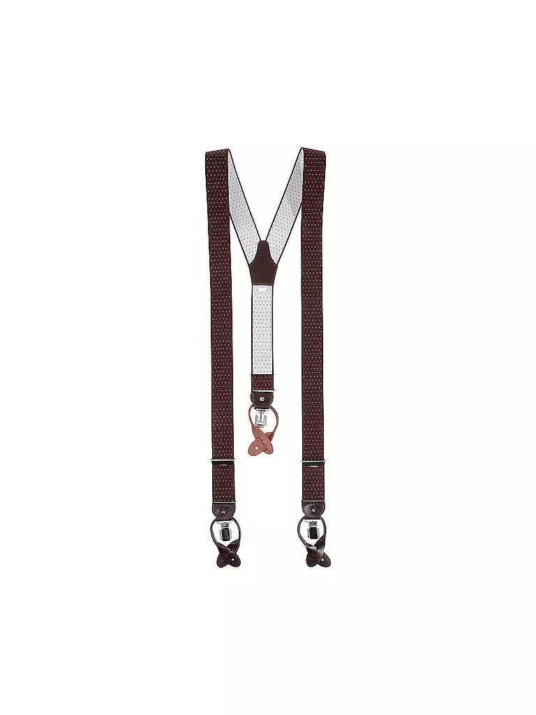 PROFUOMO Hosenträger rot