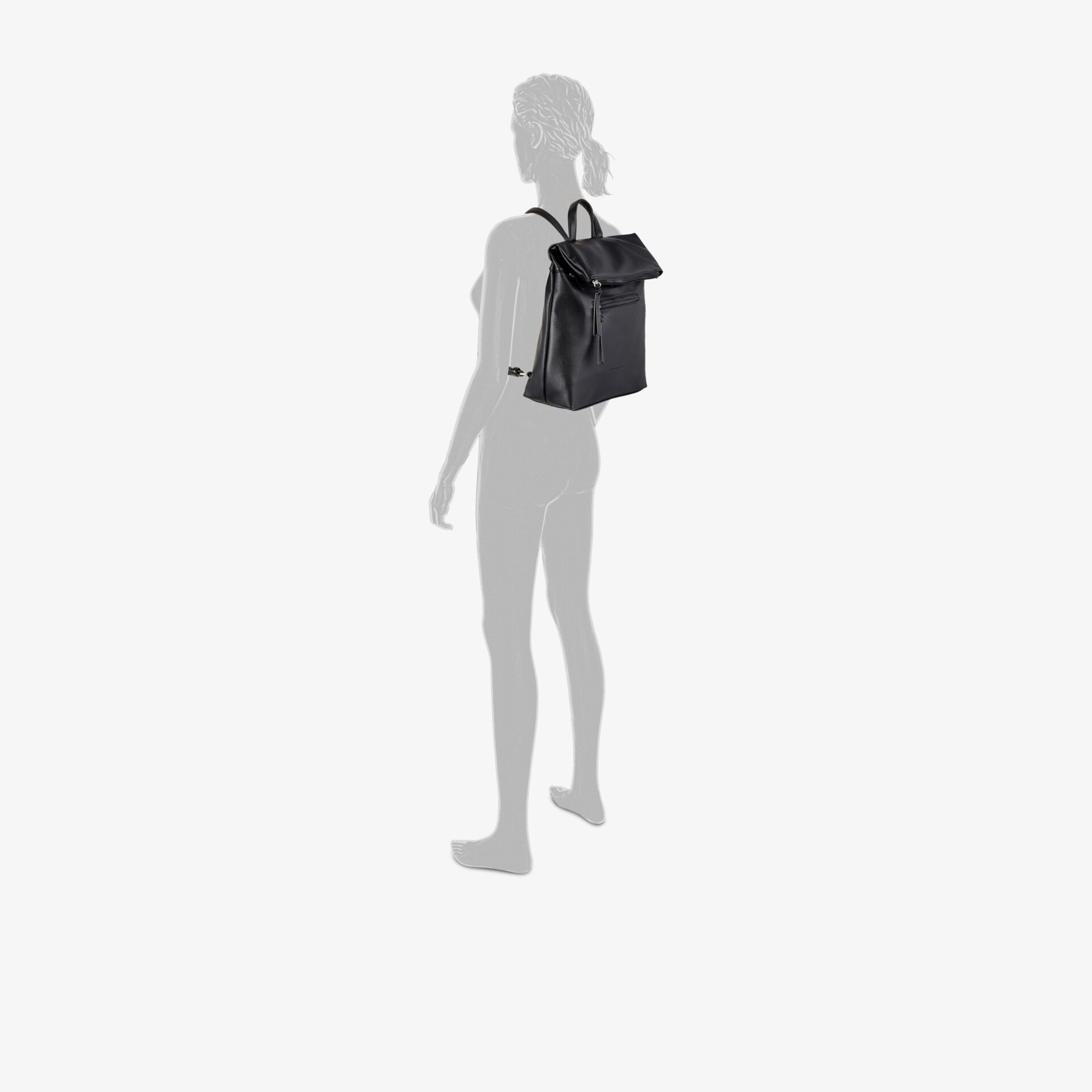 TOM TAILOR Damen Rucksack Tinna - Schwarz | Jetzt bei reno.de kaufen
