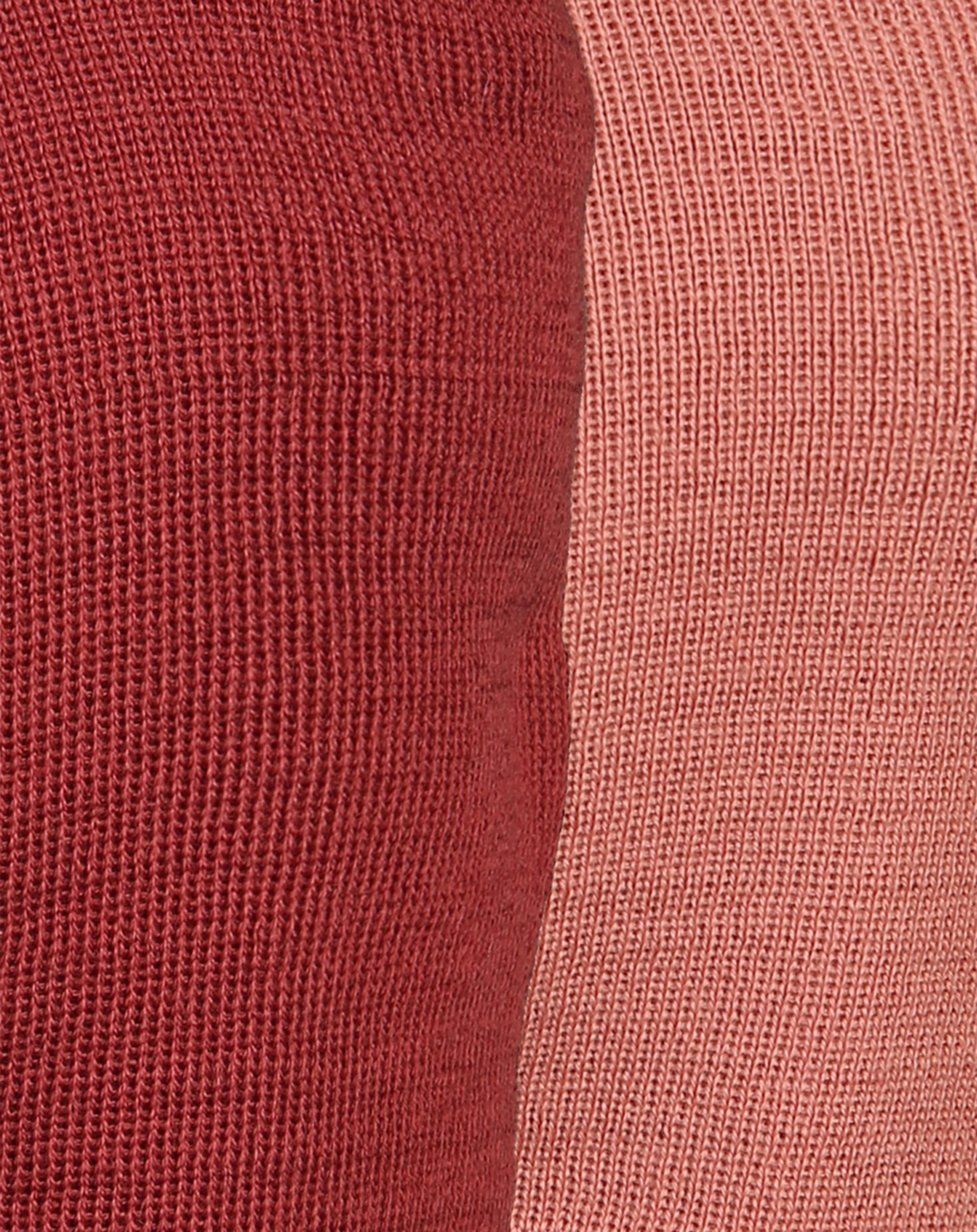 Woll-Schlupfmütze NOA zum Wenden in dusty rose/rosewood